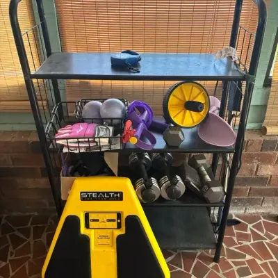 Stealth Core Trainer, Dumbbells & Fitness Equipment With Storage Shelf