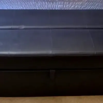 Ottoman With Fold-Out Bed