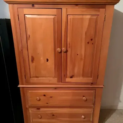 Broyhill Solid Wood Entertainment Cabinet