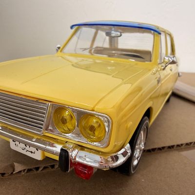 Dealership Promo Car Yellow, Foreign
