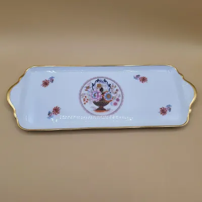 Limoges France Basket Porcelain Platter