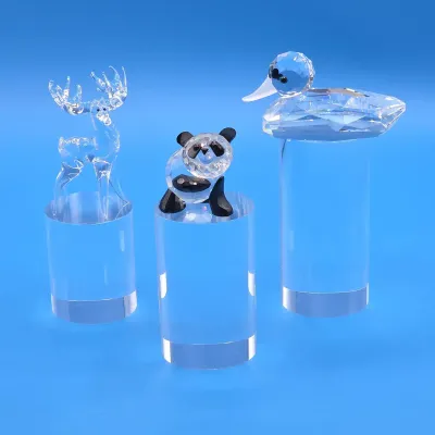 Swarovski Deer*, Panda and Duck Figurines