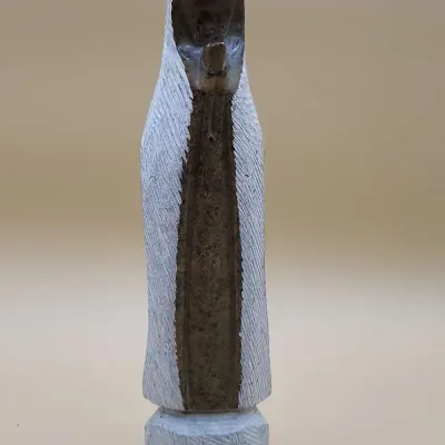 Madonna Figurine - Hand Carved Soapstone