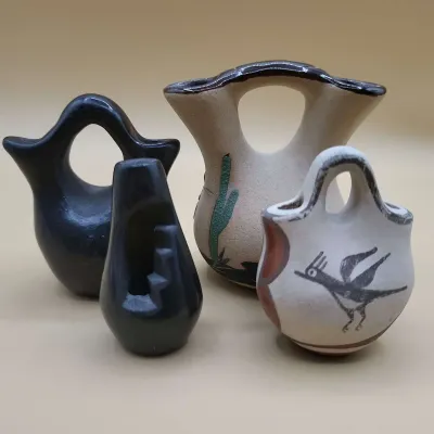 Small Ceramic Vases and Pottery Vessels