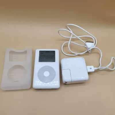 Apple Ipod Classic - 4th Generation with Charger and Case
