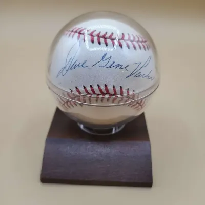Dave Gene Parker Signed Baseball