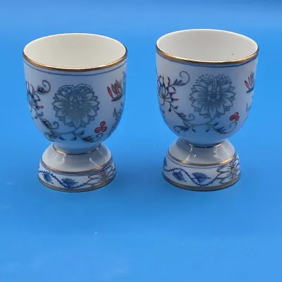 Vintage Meisen Egg Cups