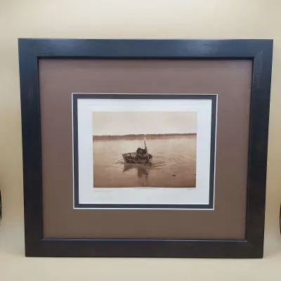 Mandan Bull Boat - Limited Edition Print - Authenticated