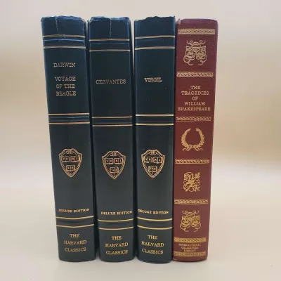 Collection of 4 Hardcover Classic Books