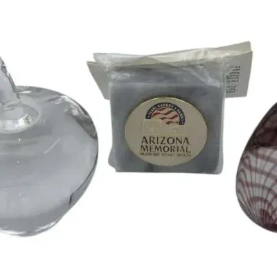 Three Paperweights 