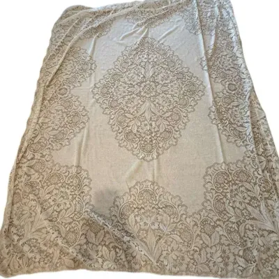 Vintage Handmade Table Cloth #2 82 X 62”