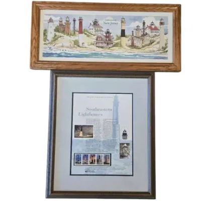 Lighthouses Of NJ & USPS Southeastern Lighthouses 