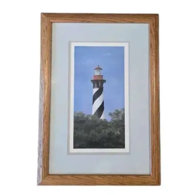St. Augustine Light Numbered & Signed