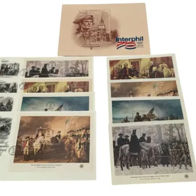 Bicentennial Souvenir Stamps Sheets, First Day Covers, And Interphil 76 Booklet