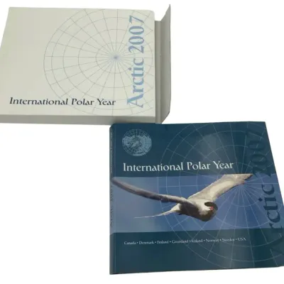 Arctic 2007 International Polar Year 8 Nation Stamp Book