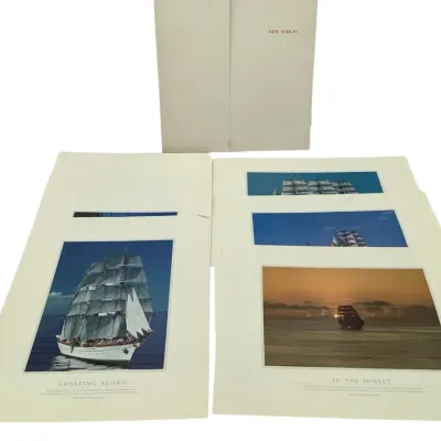 Tall Ships New York 1986 Print Portfolio 