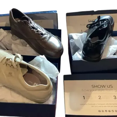 Three Pairs Of Size 14M SAS “Time Out” Shoes