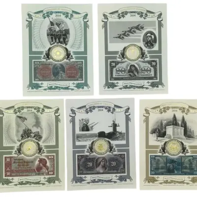 Bureau Of Engraving And Printing 2014 Intaglio Prints - Defenders Of Freedom Series 