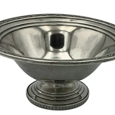 5.5” Weighted Sterling Silver Footed Bowl 