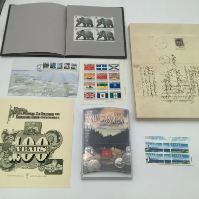 Canadian Stamps, Coins, And Collectibles