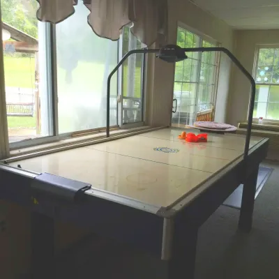 Full-Size Competition Air Hockey Table with Electronic Scoring