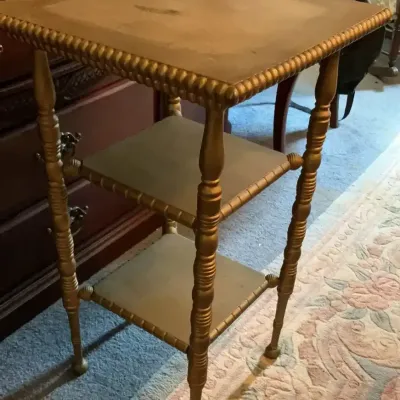 Antique Furniture Three-Tier Stand – Victorian/Edwardian Style