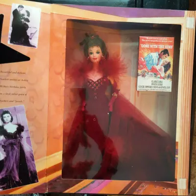 1994 Barbie as Scarlett O’Hara - Red "Birthday Party Dress" (1 of 2)