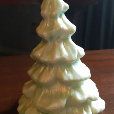 Fenton Glass Iridescent Tree
