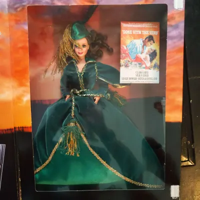 1994 Barbie as Scarlett O’Hara - Green "Curtain Dress"