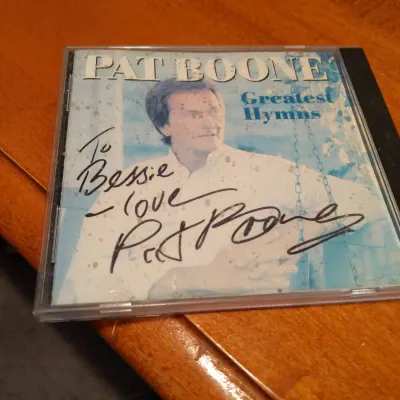 Signed Pat Boone “Greatest Hits” CD