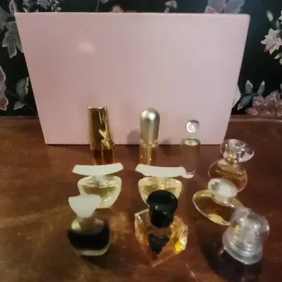 Estée Lauder Miniature Perfume Collection – Set of 10 Bottles