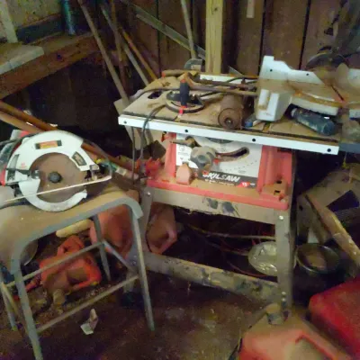 Skilsaw Table Saw & Craftsman Circular Saw Combination