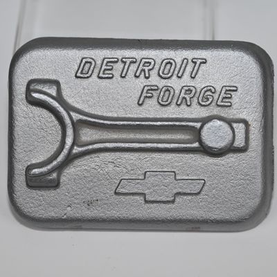 Sale Photo Thumbnail #156: Detroit Forge Chevrolet Logo Cast Iron Paperweight