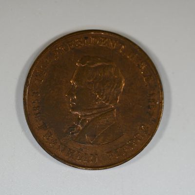 Sale Photo Thumbnail #342: Pierce - Franklin Pierce Token - 14th President U.S.A. 1853 - 1857