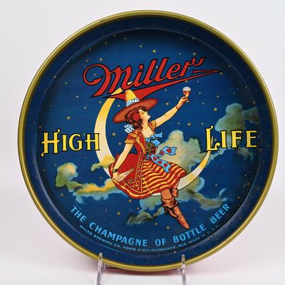Sale Photo Thumbnail #106: Miller Brewing Co High Life Beer Tray