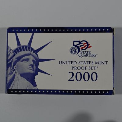 Sale Photo Thumbnail #6: US Mint Proof Silver Set 2000 - San Francisco Mint