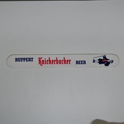 Sale Photo Thumbnail #115: Ruppert Knickerbocker Beer Plastic Foam Scraper