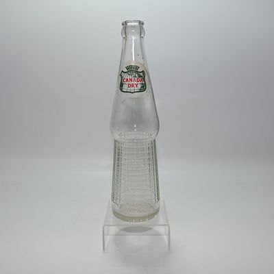 Sale Photo Thumbnail #119: Canada Dry ACL Clear Soda Bottle
