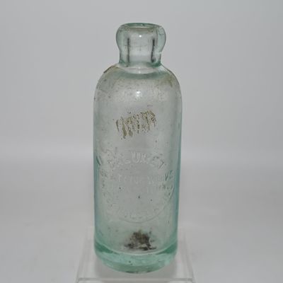 Sale Photo Thumbnail #79: Calumet Bottling Works Bottle West Pullman Illinois Beer Bottle