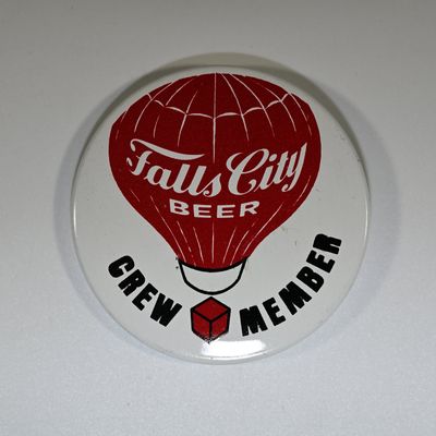 Sale Photo Thumbnail #86: Falls City Beer Crew Member Pinback