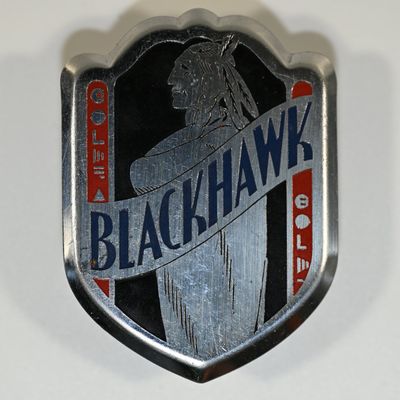 Sale Photo Thumbnail #16: Blackhawk Metal Badge - unidentified manufacturer