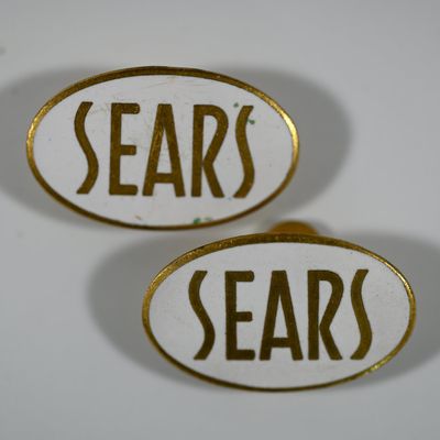 Sale Photo Thumbnail #292: Sears Clip on Badge - Lot of 2