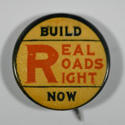 Sale Photo Thumbnail #215: Build Real Roads Right Now Pin