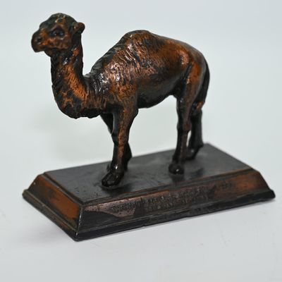 Sale Photo Thumbnail #149: Campbell Coal Company Shriner Camel Paperweight