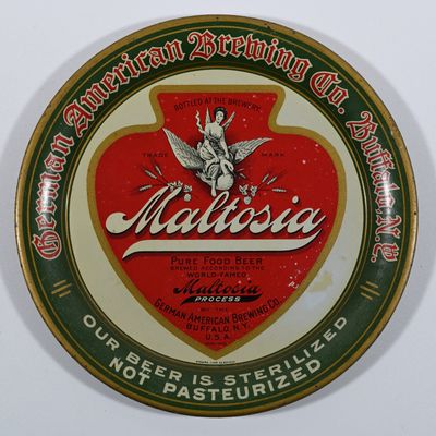 Sale Photo Thumbnail #91: German American Brewing Co Maltosia Tip Tray Buffalo NY