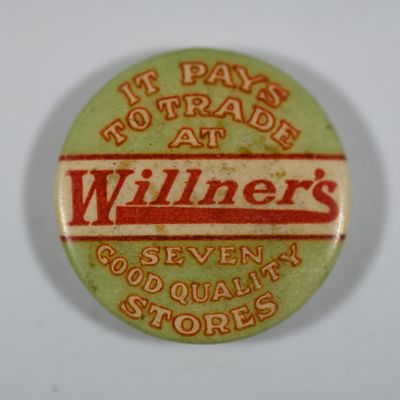 Sale Photo Thumbnail #312: Willner's Stores Pin