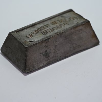 Sale Photo Thumbnail #164: Gardiner Metal Co Chicago Illinois Aluminum Ingot
