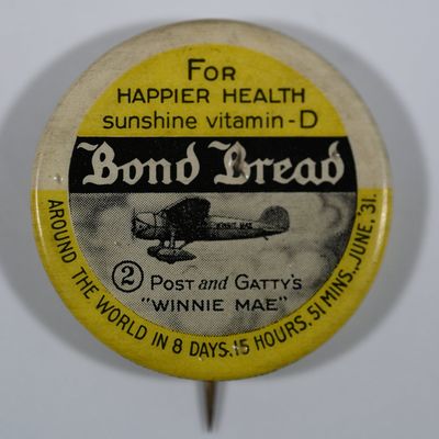 Sale Photo Thumbnail #211: Bond Bread - Post and Gatty's Winnie Mae Pin