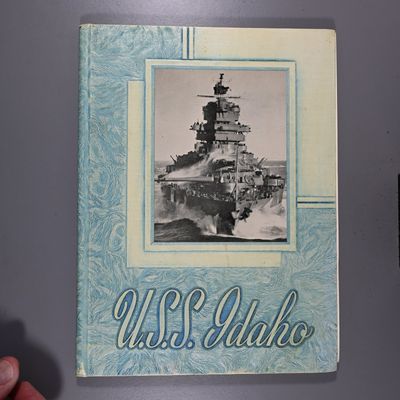 Sale Photo Thumbnail #351: U.S.S. Idaho WW II Cruise Book - US Navy Publication