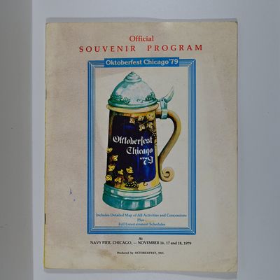 Sale Photo Thumbnail #109: Oktoberfest Chicago 1979 Official Souvenir Program